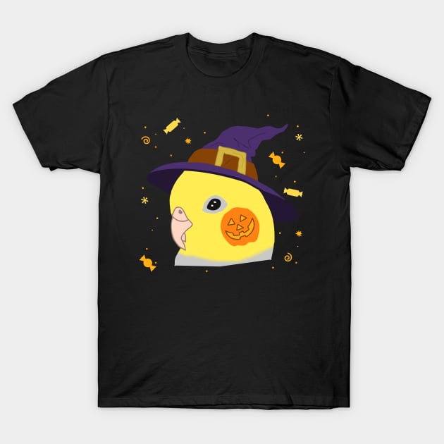 witch cockatiel doodle T-Shirt by FandomizedRose